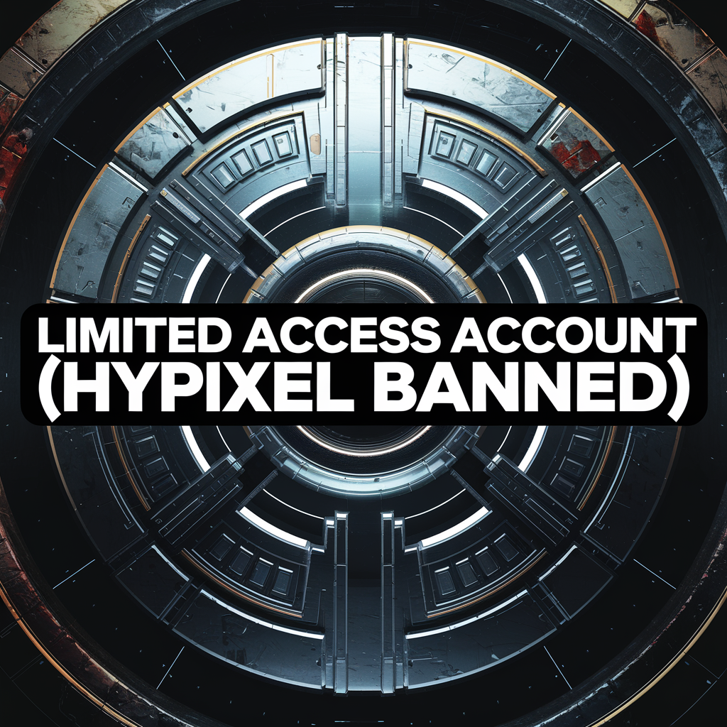 Limited Access Account (Not Hypixel)