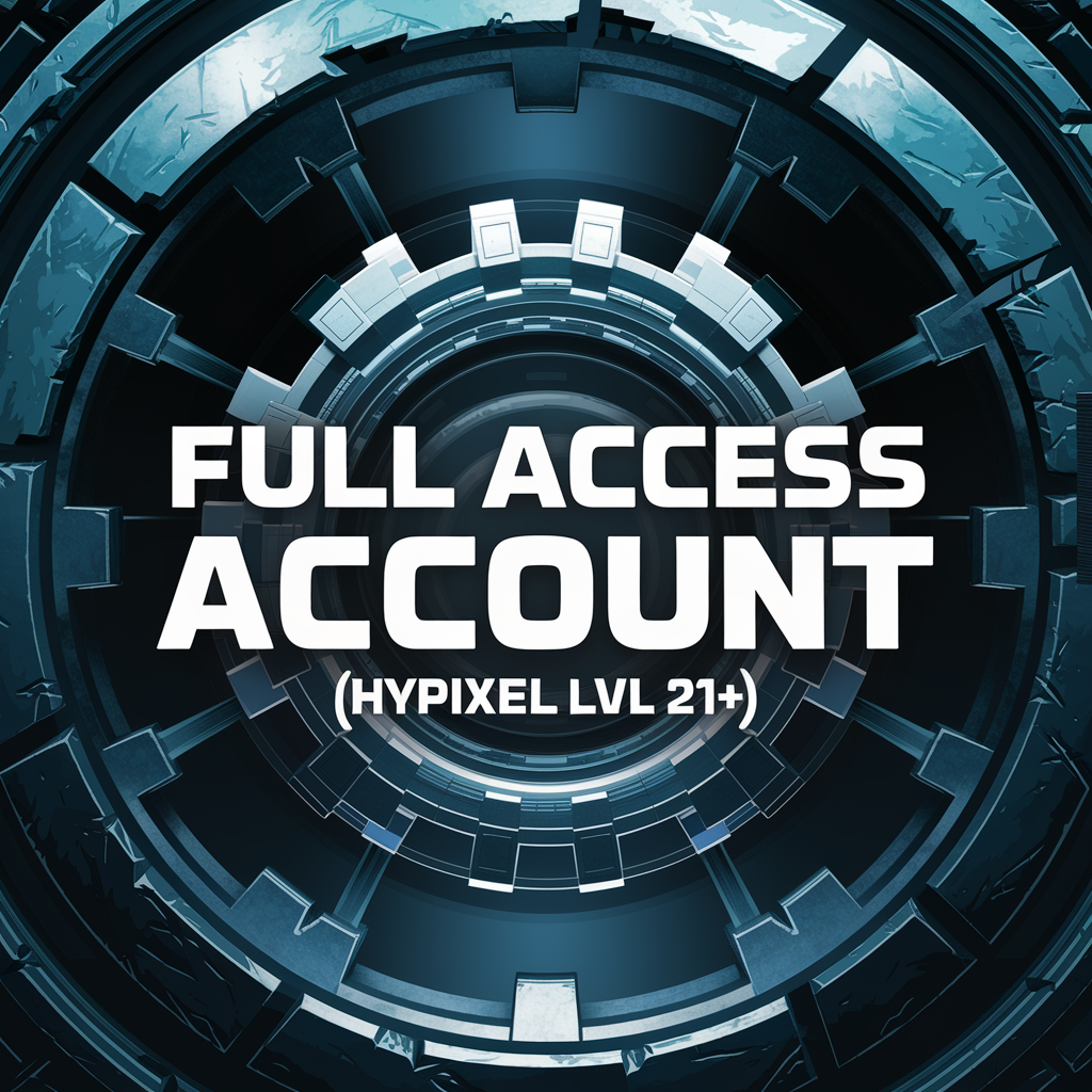 Full Access Account (Hypixel LVL 21+)