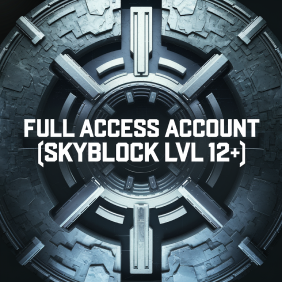 Full Access Account (Skyblock Lvl 12+)