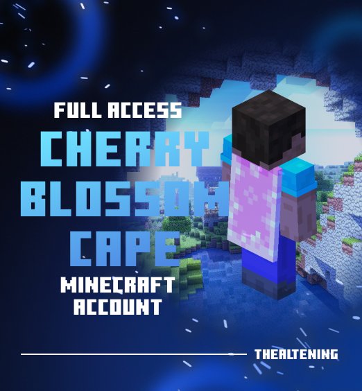 Full Access Minecraft Account (Cherry Blossom) thealtening logo