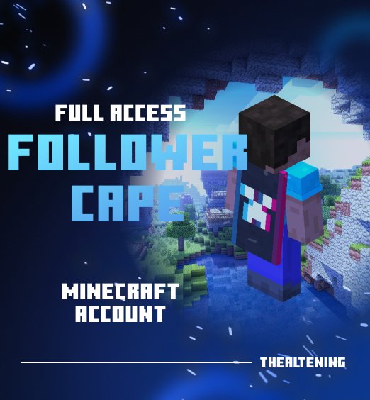 Full Access Minecraft Account (Followers) thealtening logo