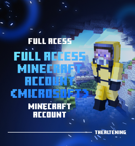 Full Access Minecraft Account (Microsoft) thealtening logo