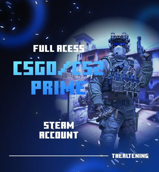 CS2 Prime Steam Account thealtening logo
