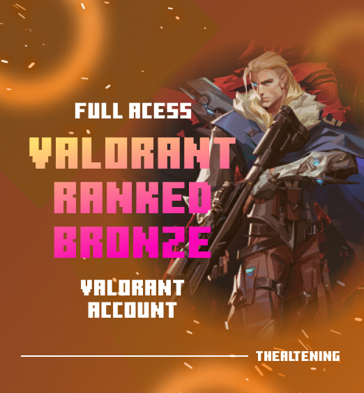 Valorant Ranked Bronze Account thealtening logo