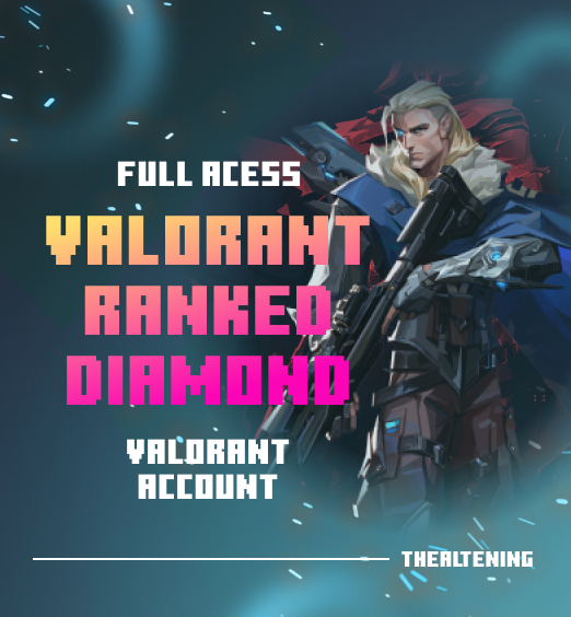 Valorant Ranked Diamond Account thealtening logo