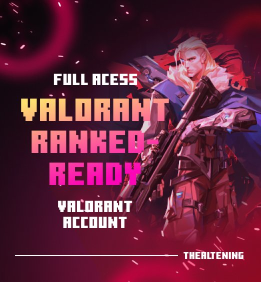 Valorant Ranked-Ready Account thealtening logo